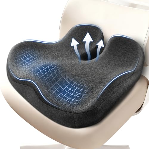 Car Seat Cushion Memory Foam - Ergonomic Memory Foam Seat Cushion With