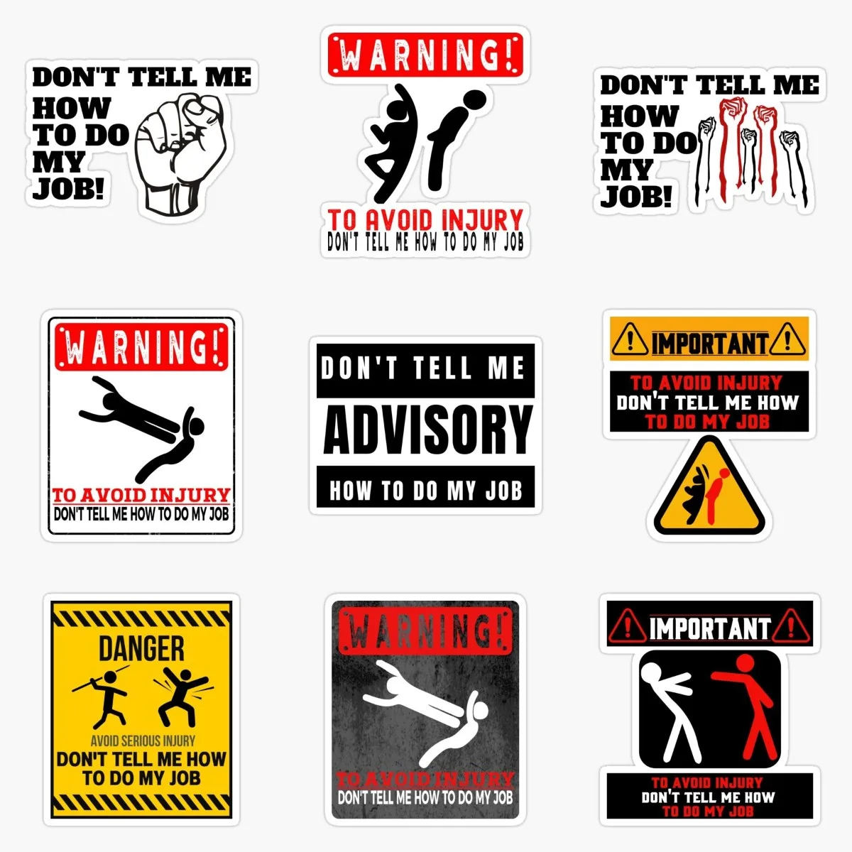 Don't Tell Me How To Do My Job - Car Accessories Job avis et prix