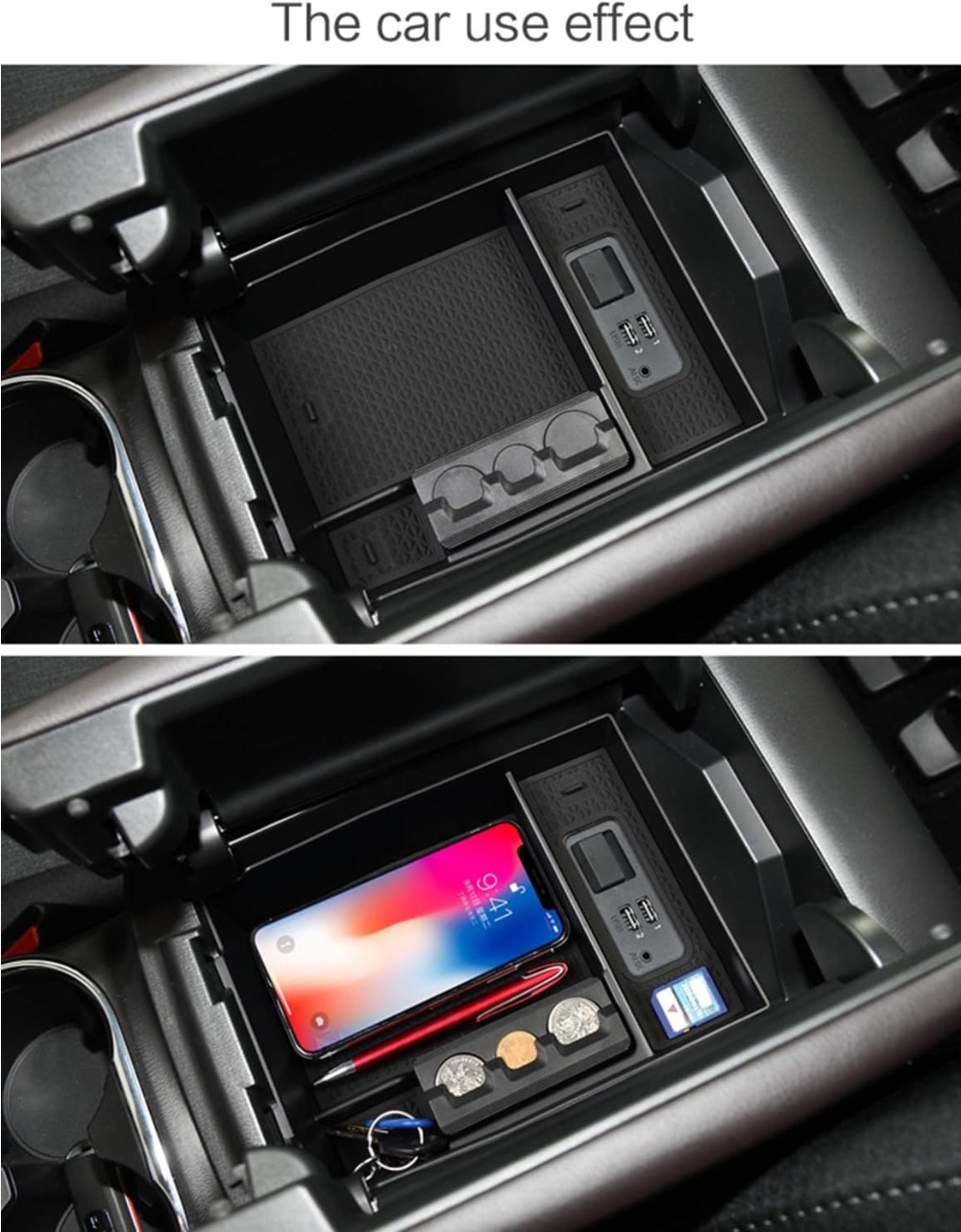 Car Central Armrest Box Storag - Car Accessories Papar avis et prix