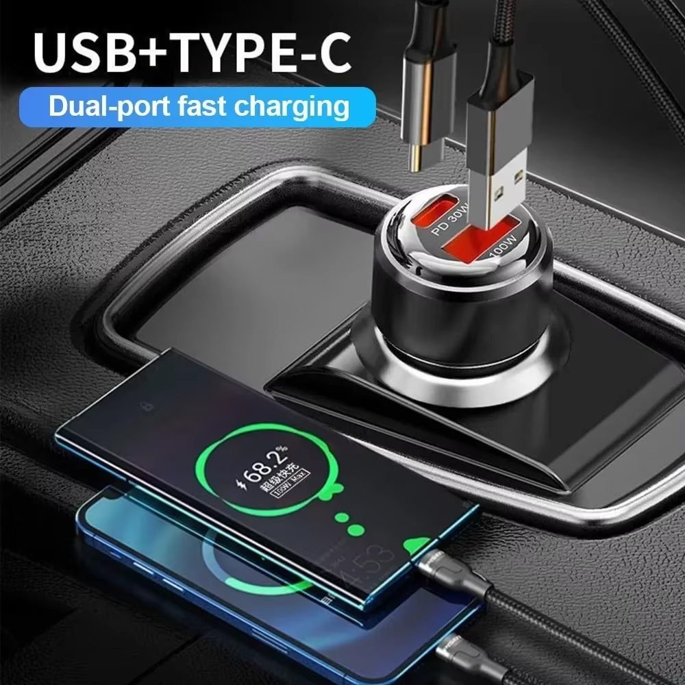 130W Mini USB Car Charger 2 Po - Car Accessories Xiaomi avis et prix