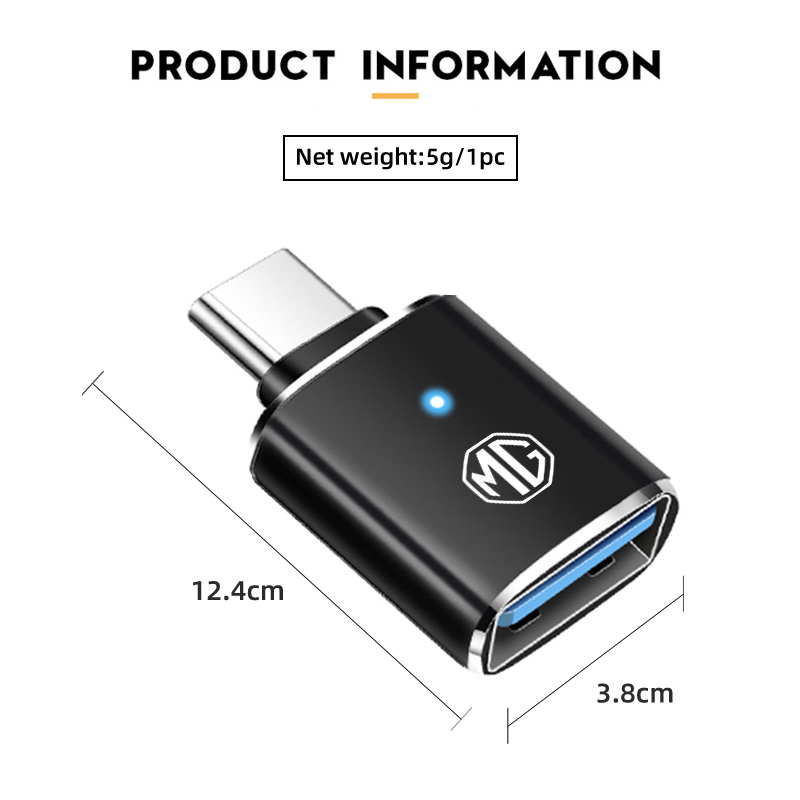 Car LED Type C To USB 3.0 Adap - Car Accessories Papar avis et prix