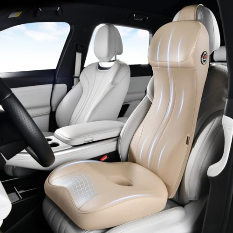 Car seat cushion and integrate - Car Seat Cushion Memory Foam avis et prix