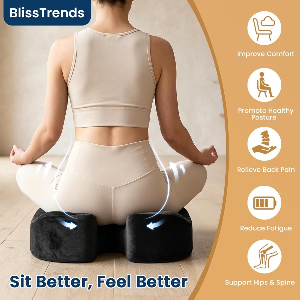 Thick Memory Foam Seat Cushion - Car Seat Cushion Memory Foam avis et prix