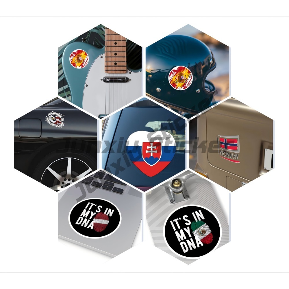 Qatar Flag Sticker Qatari Deca - Car Accessories Qatar avis et prix