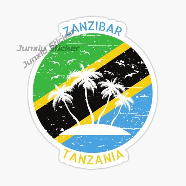 TANZANIA ZANZIBAR Flag Car Sti - Car Accessories Zanzibar avis et prix