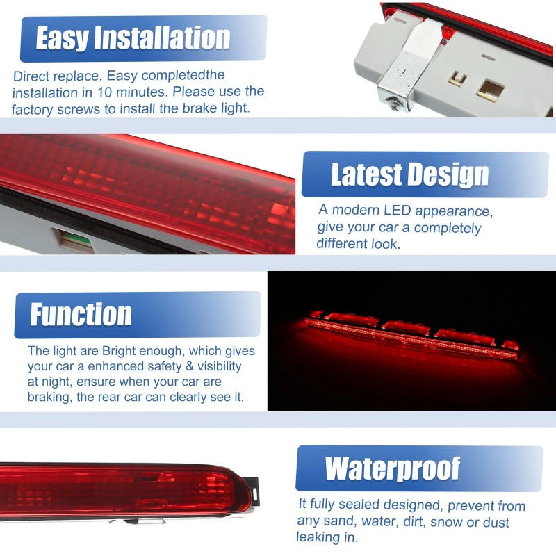 Car High Level Third LED Rear  - Car Accessories Brand avis et prix