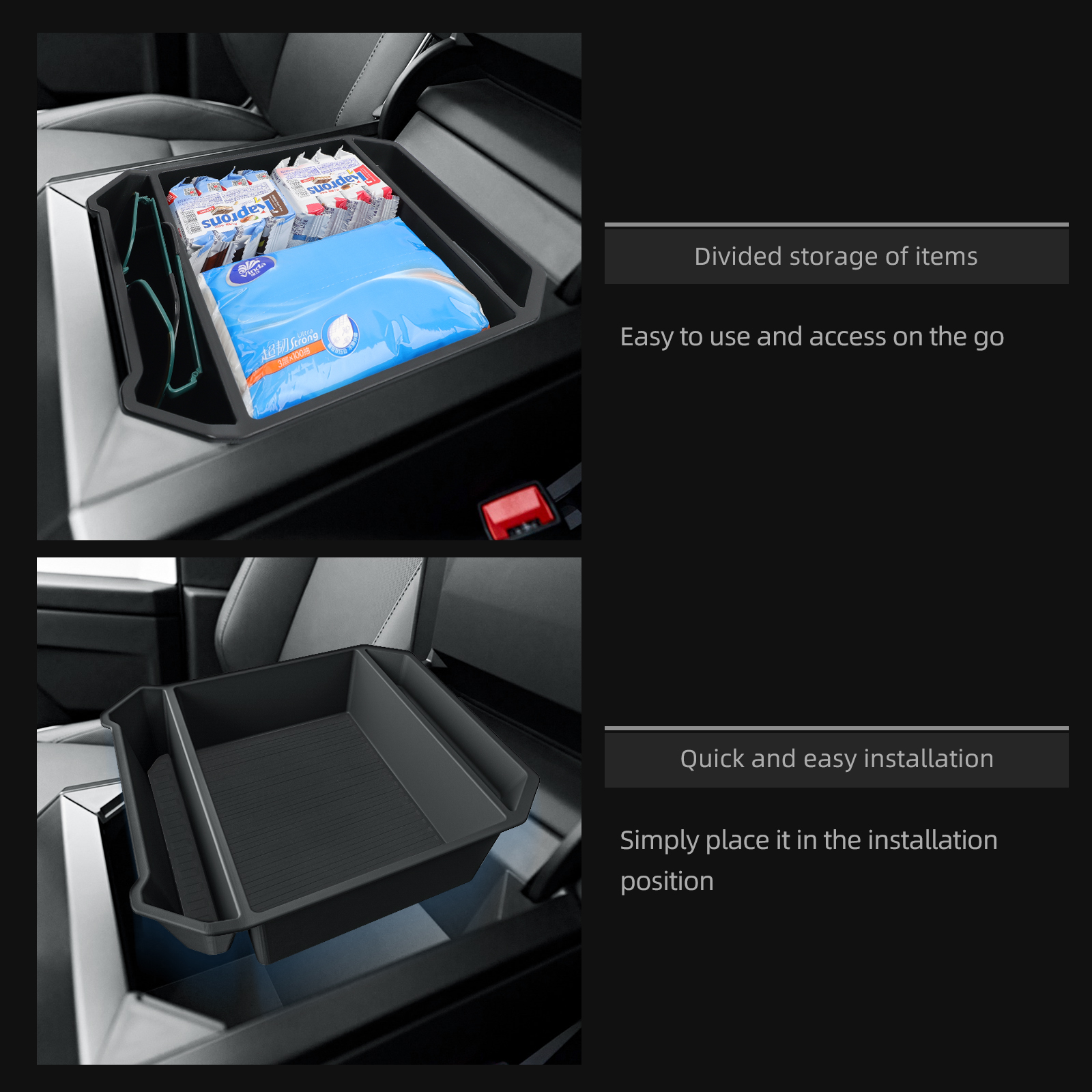 For Tesla Cybertruck Car Cente - Car Accessories Papar avis et prix