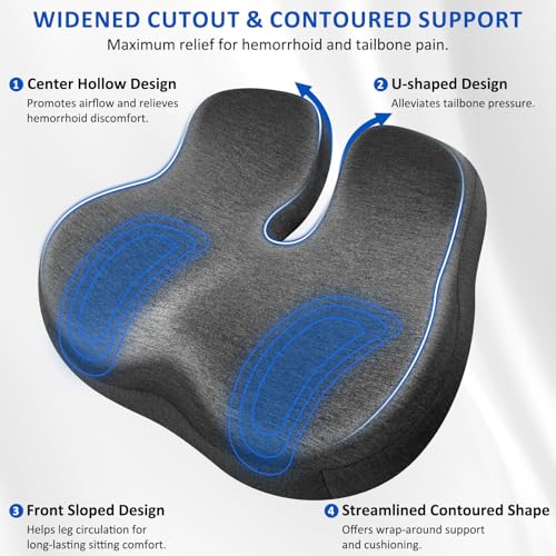 Ergonomic Memory Foam Seat Cus - Car Seat Cushion Memory Foam avis et prix