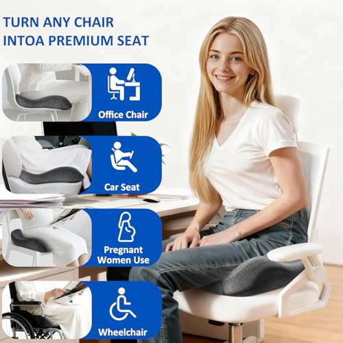 Ergonomic Memory Foam Seat Cus - Car Seat Cushion Memory Foam avis et prix