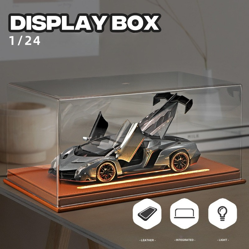 Acrylic Display Box with Light - Car Accessories Papar avis et prix