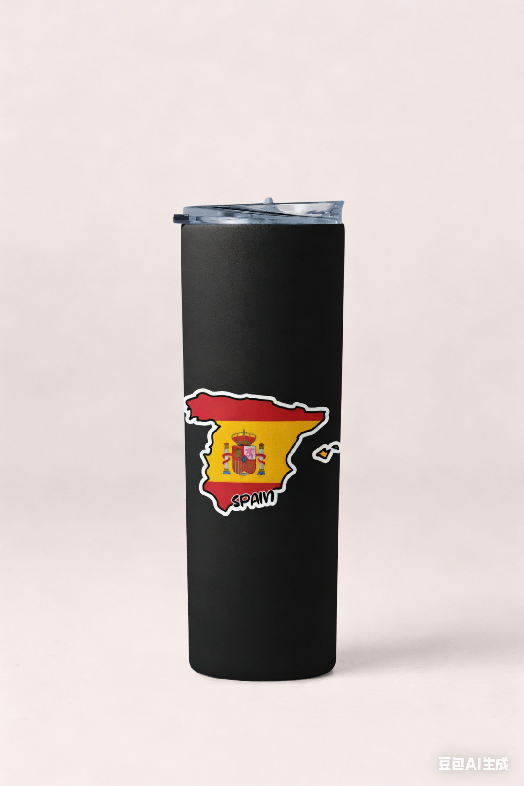 Qatar Seal Sticker Round Flag  - Car Accessories Qatar avis et prix
