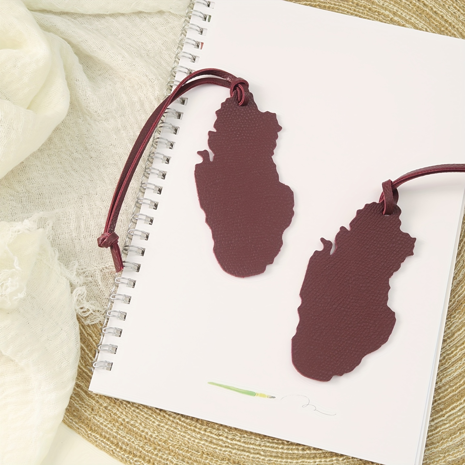 Qatar Map PU Leather Charm - E - Car Accessories Qatar avis et prix