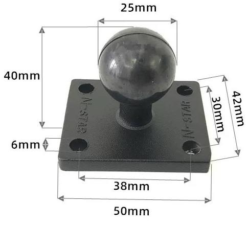 1 Inch Ball Head Motorcycle Ba - Car Accessories Xiaomi avis et prix