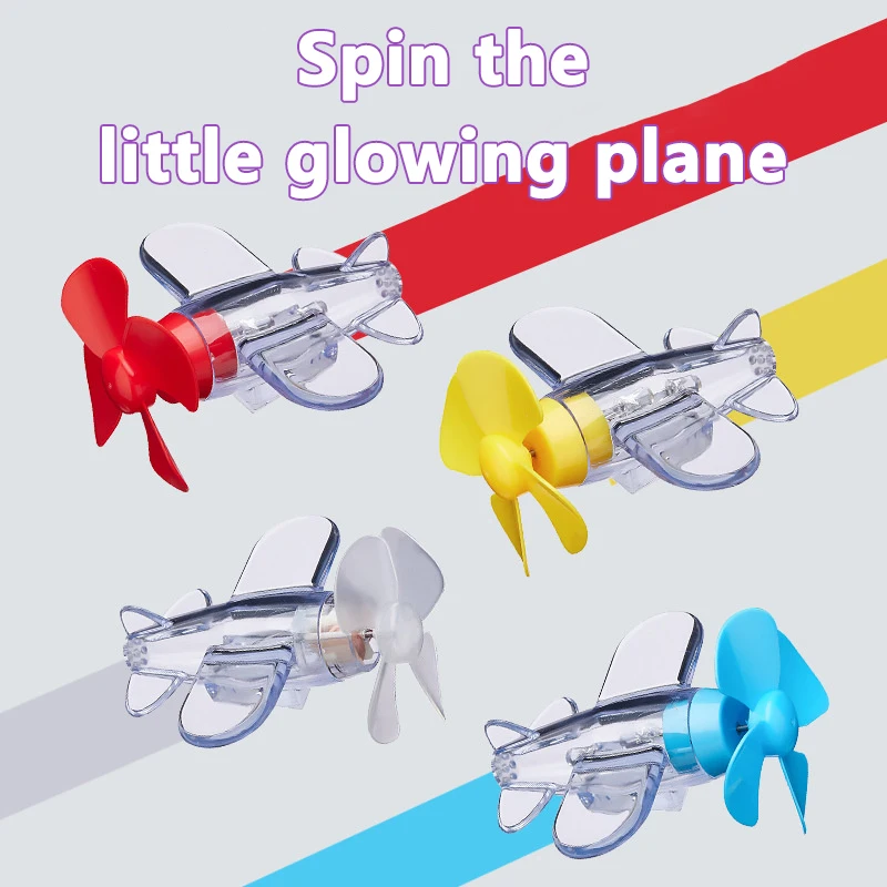 Wind Powered LED Airplane Orna - Car Accessories Papar avis et prix