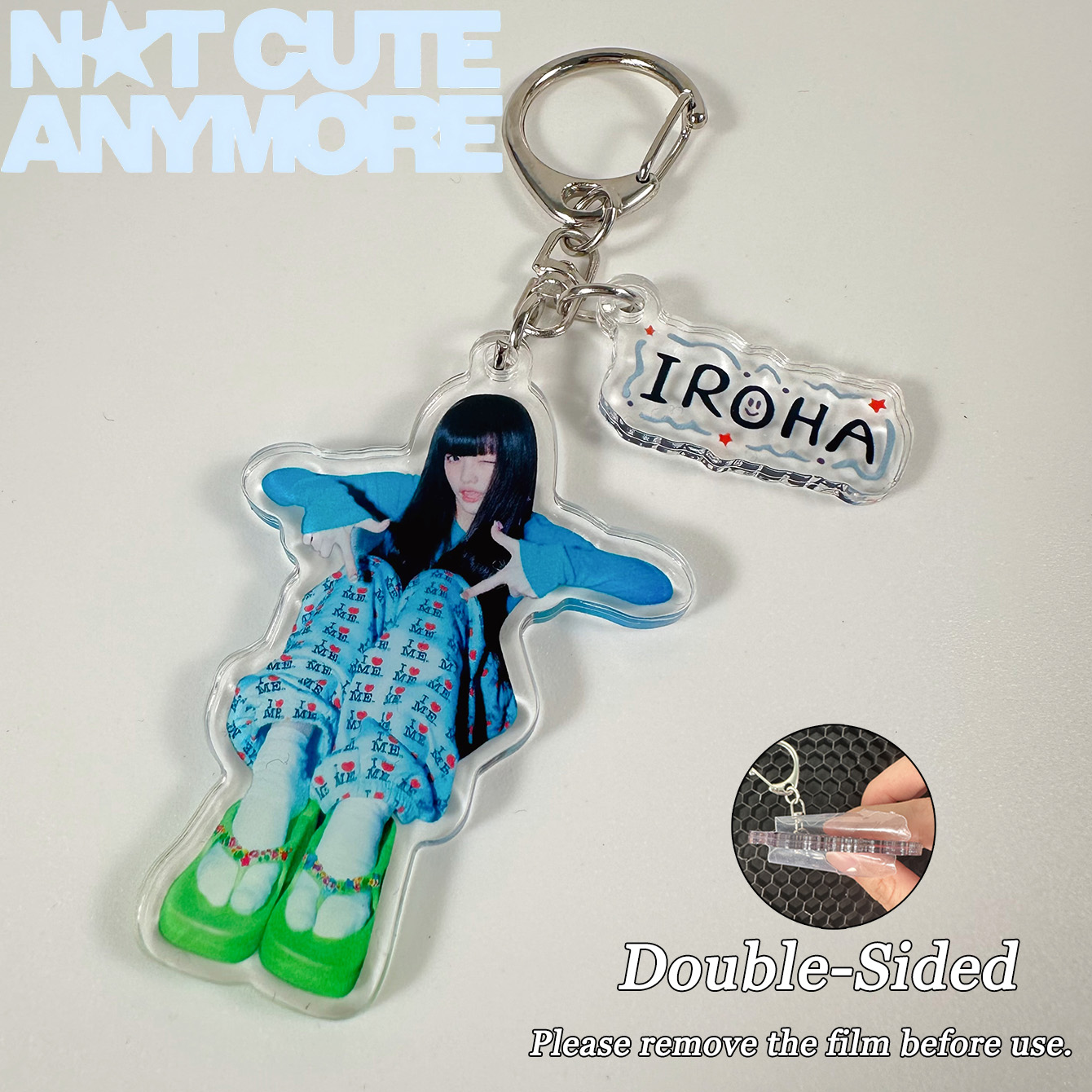 Illit Keychain, Wonhee, Iroha, - Car Accessories Papar avis et prix