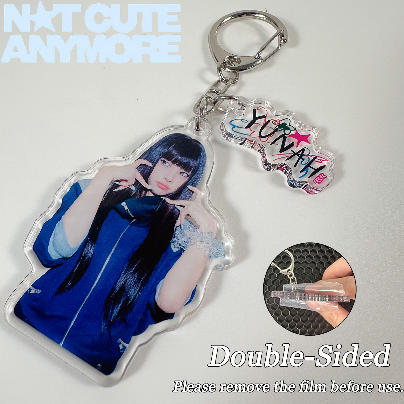Illit Keychain, Wonhee, Iroha, - Car Accessories Papar avis et prix