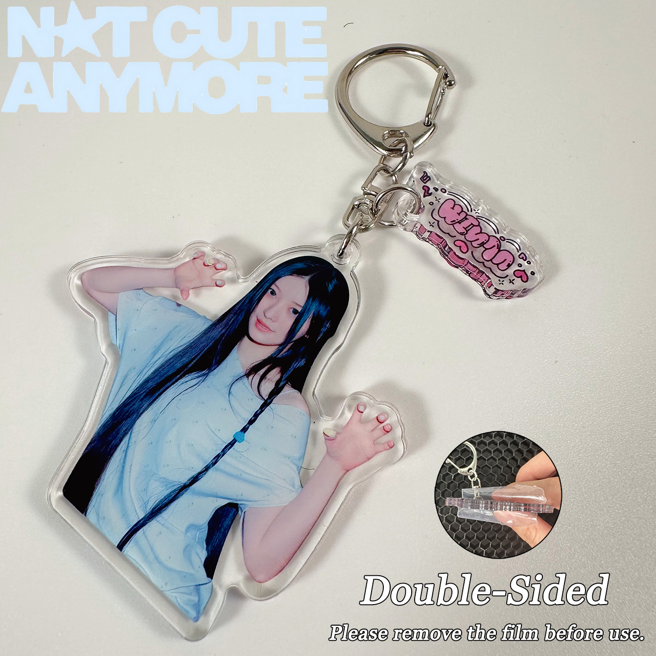 Illit Keychain, Wonhee, Iroha, - Car Accessories Papar avis et prix