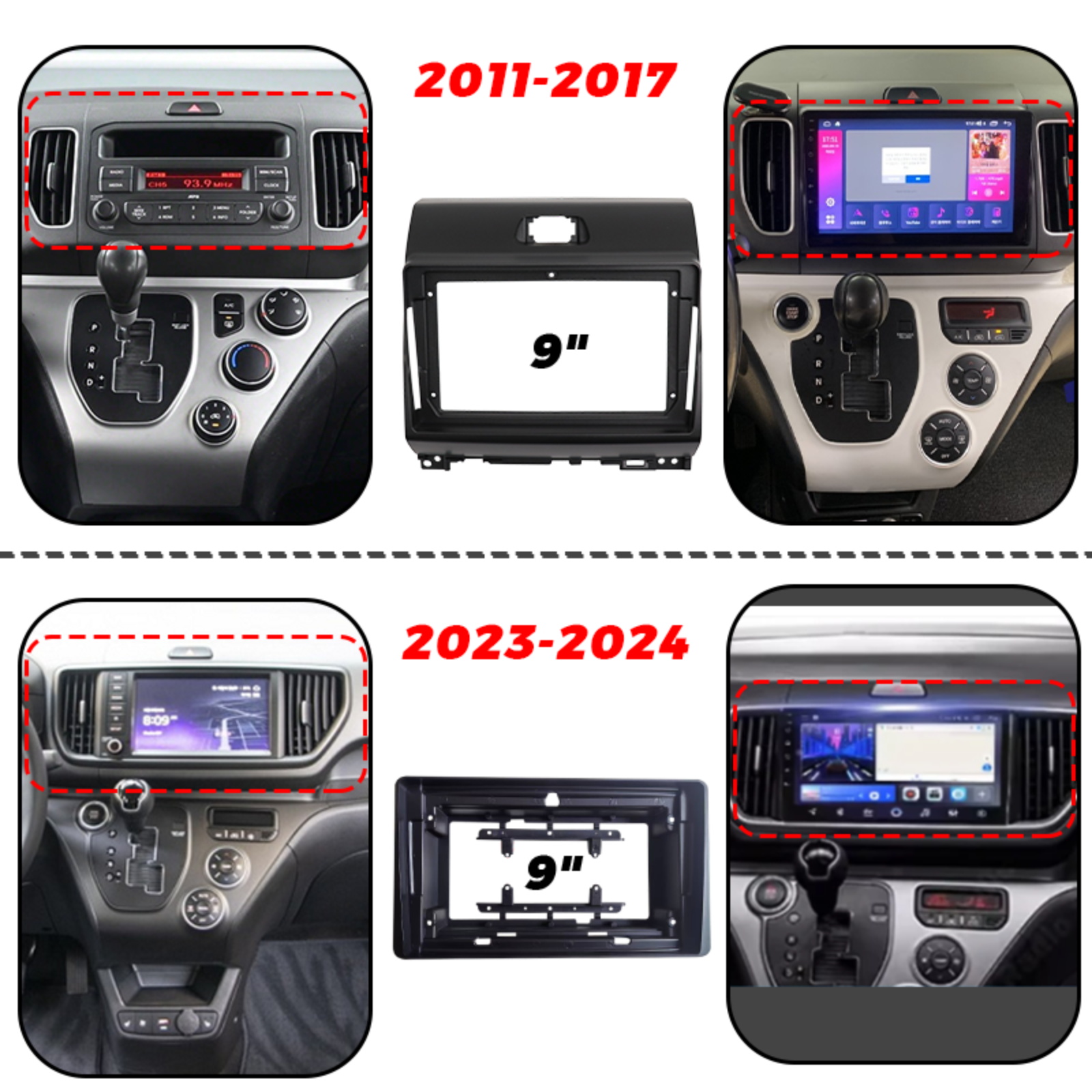 9Inch 2 Din Car For 2011-2024  - Car Accessories Papar avis et prix