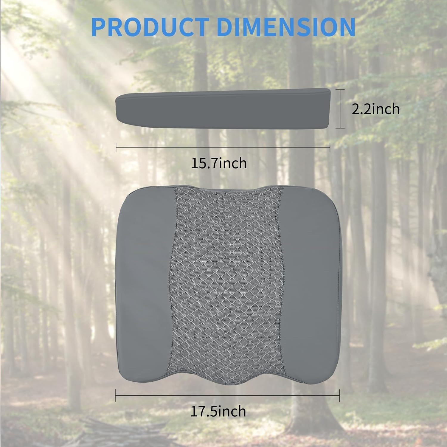 Nilight Car Seat Cushion Leath - Car Seat Cushion Memory Foam avis et prix